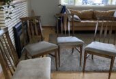 Dining Room Chairs, set of 4