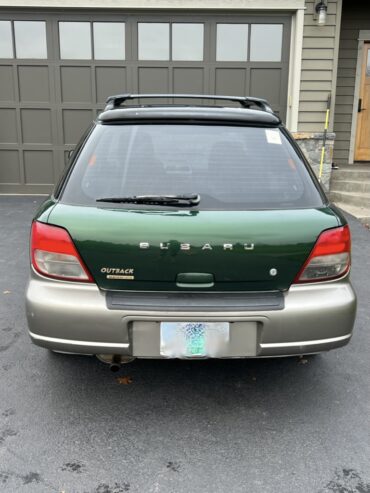 2003 Subaru Impreza – Outback Sport Wagon