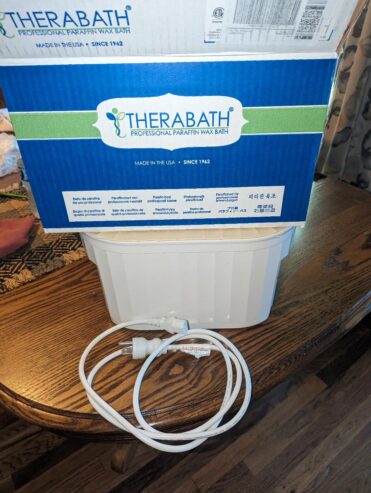 Therabath paraffin wax bath