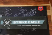 Vortex Strike Eagle 1-8×24 (30MM TUBE) gen2 riflescope / AR-BDC3 MOA RETICLE / with sport cantilever mount 30 mm / new in box.