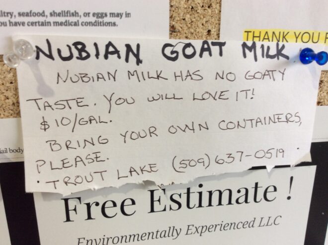 Goat milk