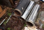 Triple wall stove pipe