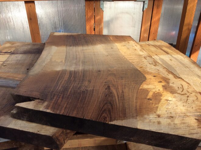 Black walnut slabs