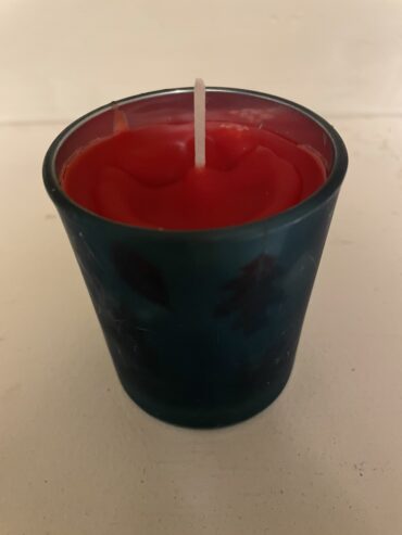 Homemade candles for Valentine’s Day