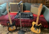 Fender Telecasters and Fender Amps and More