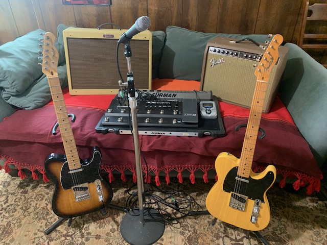 Fender Telecasters and Fender Amps and More