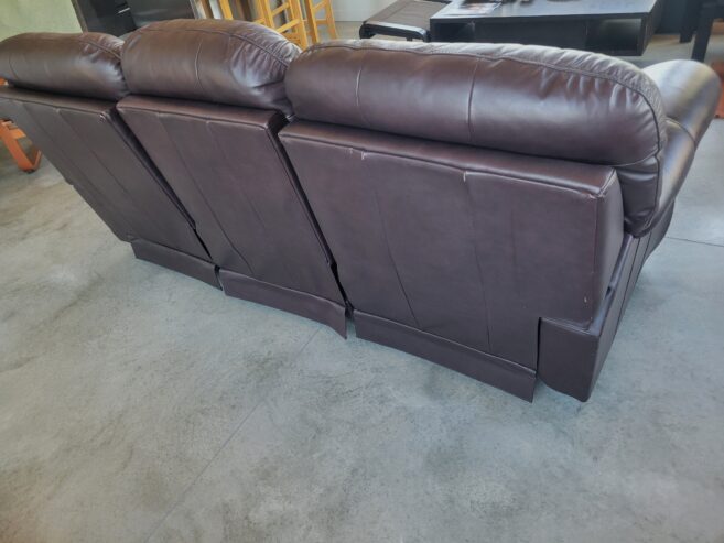 Leather Recliner Sofa – FREE