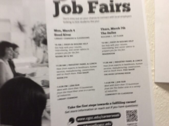 Job fair today