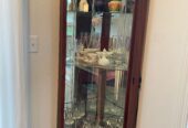 FREE – Corner hutch display cabinet