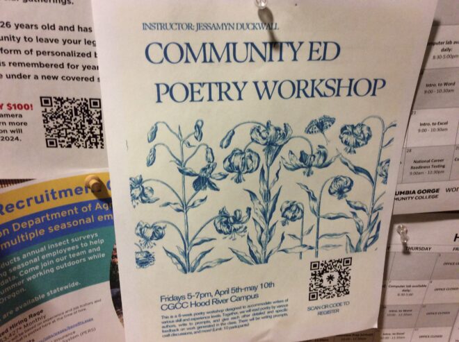 Poetry workshop