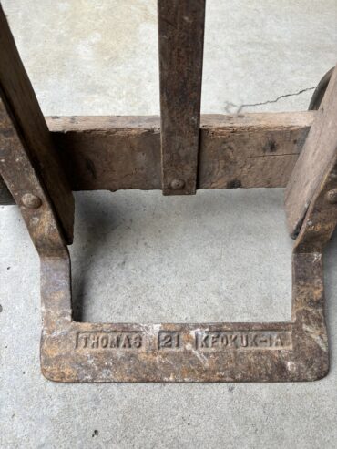 Vintage wood hand truck