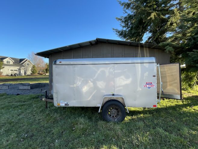 Utility Trailer for Sale – 1 Year Old but damaged body. 5 x 10