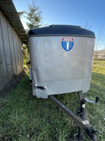 Utility Trailer for Sale – 1 Year Old but damaged body. 5 x 10