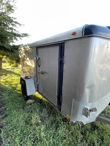 Utility Trailer for Sale – 1 Year Old but damaged body. 5 x 10