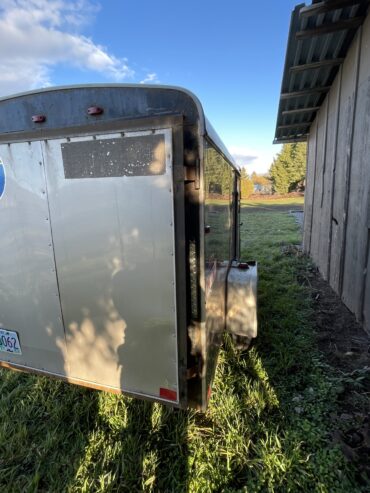 Utility Trailer for Sale – 1 Year Old but damaged body. 5 x 10