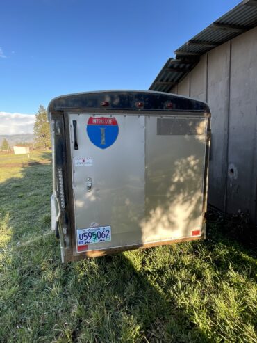 Utility Trailer for Sale – 1 Year Old but damaged body. 5 x 10