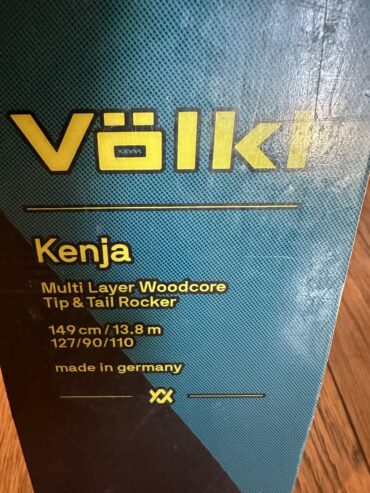 Volkl Kenja Skis and Bindings