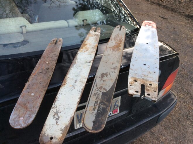 4 chainsaw bars