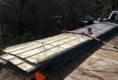 Three foot wide metal roofing