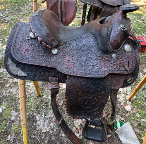 Western Show Saddle