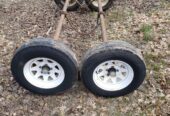 (2) Trailer axles