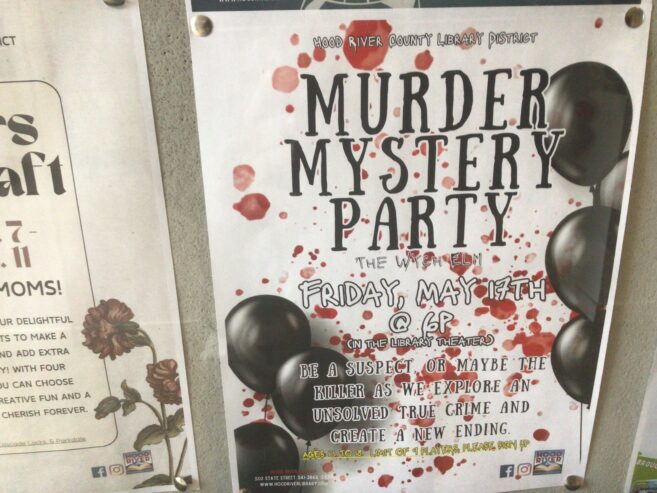 Murder mystery party
