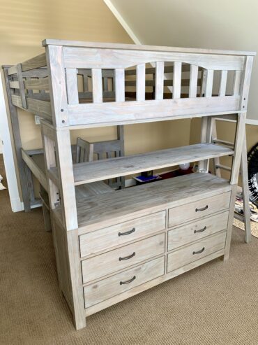 Loft Bed (Full), Dresser, Desk Combo – $850 (Hood River)