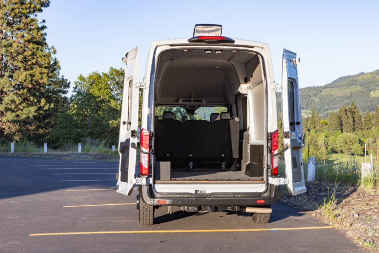 Like New ’22 Ford Transit Crew 250 AWD High-Roof with low miles (just over 16k)