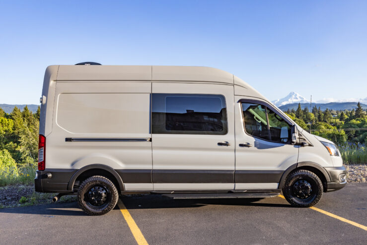 Like New ’22 Ford Transit Crew 250 AWD High-Roof with low miles (just over 16k)