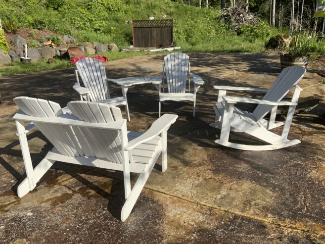 Adirondack patio 5pc. Set