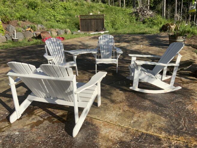 Adirondack patio 5pc. Set