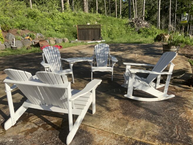 Adirondack patio 5pc. Set