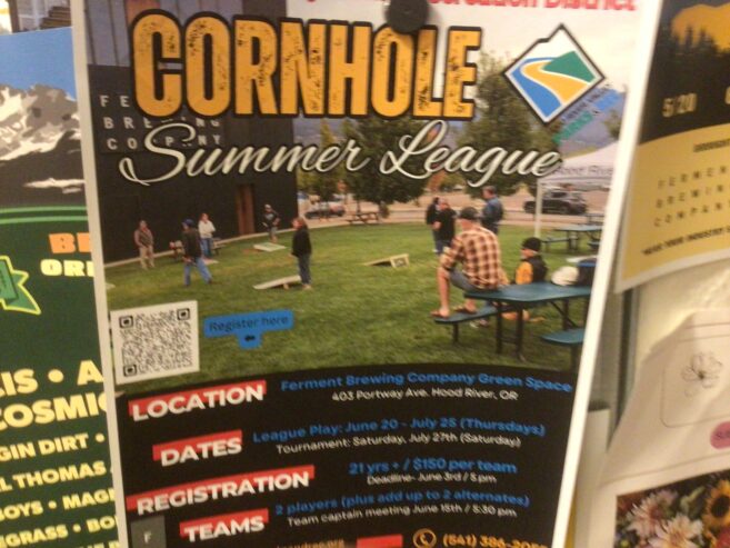 Cornhole competition