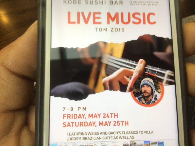 Live music this weekend