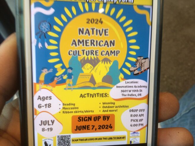 Native American skills camp