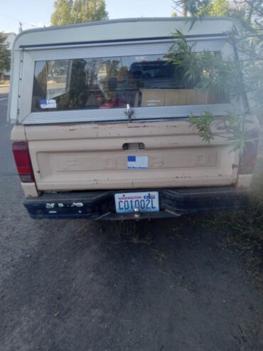 1985 ’85 1/4 Ford Ranger (& parts truck ’83)