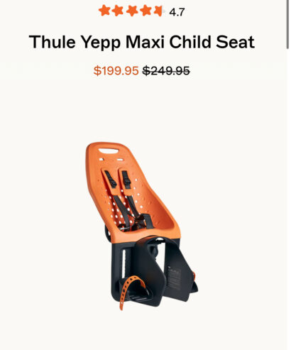 Thule Yepp Maxi seats (2)