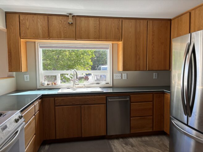 Kitchen cabinets