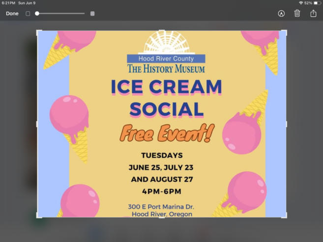 Ice cream social