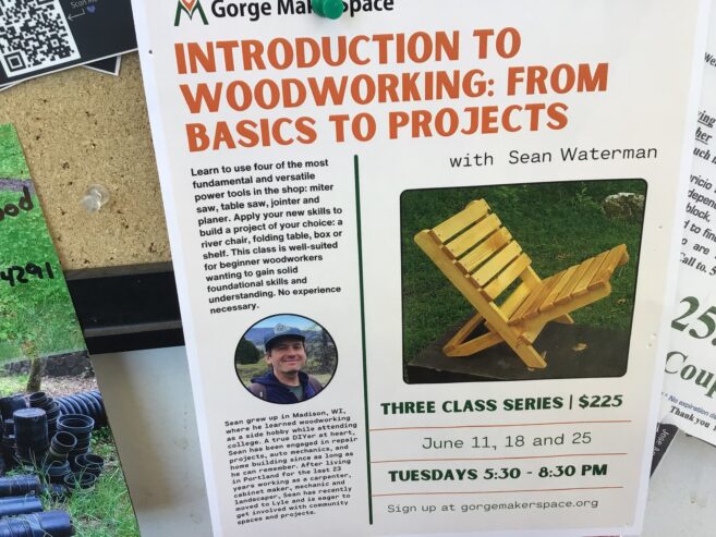 Woodworking class