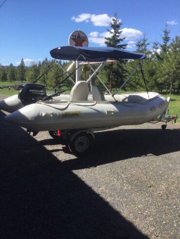 14’ inflatable boat