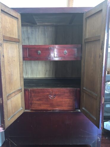 ANTIQUE ASIAN CABINET/ARMOIRE FOR SALE