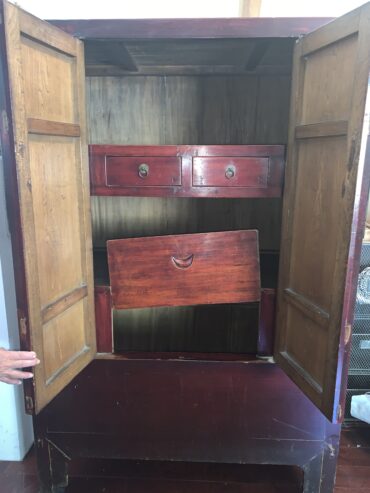 ANTIQUE ASIAN CABINET/ARMOIRE FOR SALE