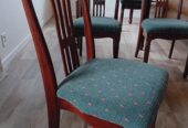 Dining table and chairs