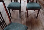 Dining table and chairs