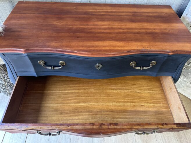 Refurbished mahogany vintage dresser