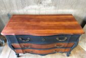 Refurbished mahogany vintage dresser