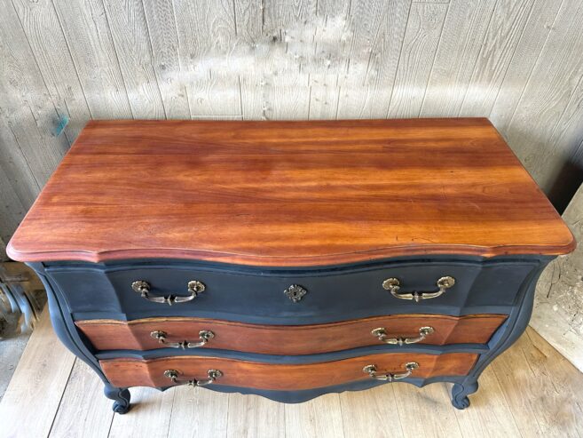 Refurbished mahogany vintage dresser