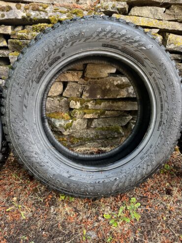 Studded snow tires