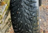 Studded snow tires